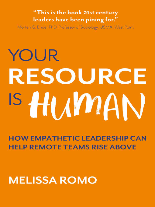 Title details for Your Resource is Human by Melissa Romo - Available